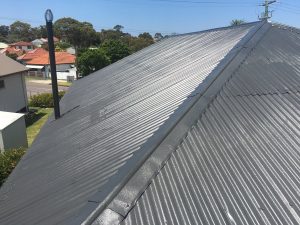 Roof restoration of technical ceilings